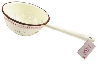 Cedzak emaliowany retro TONCA 18 cm 124456 - Sitka - miniaturka - grafika 3