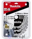 Tarcze do pił - MAKITA Aparoli B-33906Aparoli Mak-Force B-33906 circular Saw Blade set 3-Piece - miniaturka - grafika 1