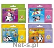 St. Majewski ST Kredki Bambino 18 kolorów St KRE18/BAMP - Przybory szkolne - miniaturka - grafika 2