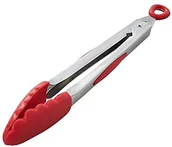 Przybory do gotowania - Mastrad f16810 szczypce kuchenne silikonu i stali nierdzewnej 30 cm Czerwony F16810 - miniaturka - grafika 1