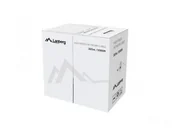 Kable miedziane - LANBERG Wewnętrzny kabel LAN skrętka UTP CAT.5E LCU5-12CU-0305-B AUTORYZOWANY DYSTRUBUTOR LCU5-12CU-0305-B - miniaturka - grafika 1