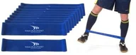 Gumy, taśmy, ekspandery - Yakimasport Yakimasport, Gumy fitness, niebieski, 20 szt. - miniaturka - grafika 1