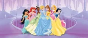 Wyposażenie pokoiku dziecięcego - Disney AG Design ftdh 0618 księżniczek pokoju dziecięcego PRINCESS, papier foto tapeta 202 x 90 cm 1 część, papier, wielokolorowa, 0,1 x 202 x 90 cm FTDh 0618 - miniaturka - grafika 1