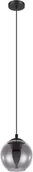 Lampy sufitowe - Eglo Ariscani 98651 lampa wisząca zwis oprawa 1x40W E27 czarna dymiona - miniaturka - grafika 1