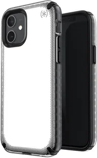 Speck Presidio2 Armor Cloud - Etui na iPhone 12 / iPhone 12 Pro z powłoką MICROBAN (Clear/Black) 138485-9254 - Etui i futerały do telefonów - miniaturka - grafika 2