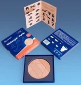 Zabawki interaktywne dla dzieci - Big Fun Republic Puzzle drewniane - seria LUNA - miniaturka - grafika 1