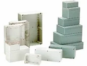 Podzespoły elektroniczne - Velleman Coffret etanche EN ABS  Dark Grey 115 X 65 X 55 MM G308 - miniaturka - grafika 1