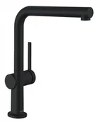 Baterie kuchenne - Hansgrohe Talis M54 Bateria kuchenna czarny mat 72840670 - miniaturka - grafika 1