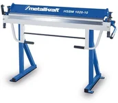 Giętarki - Metallkraft """"""Ręczna zaginarka do blachy HSBM 1020-10 maks szerokość robocza 1020mm maks grubość blachy 1"" - miniaturka - grafika 1