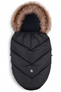 CottonMoose Śpiworek Moose black - Akcesoria do wózków - miniaturka - grafika 2