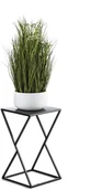 Kwietniki - Kwietnik nowoczesny LOFT czarny 40 cm - miniaturka - grafika 1