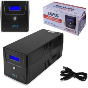Volt Zasilacz awaryjny Volt 5US1000027 MicroSineUPS 1000VA 700W 2x7Ah Sinus 5US1000027 - Zasilacze awaryjne UPS - miniaturka - grafika 2