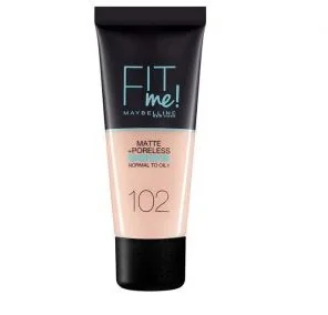 Maybelline Fit me! Podkład matujący 102 Fair Ivory 42320-uniw - Podkłady do twarzy - miniaturka - grafika 5