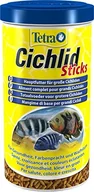 Pokarm dla ryb - Tetra Cichlid Sticks (główna wyściółka dla wszystkich Cichliden i innych dużych ryb ozdobnych, pływające pałeczki do karmienia), różne rozmiary, 1 l - miniaturka - grafika 1