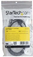 Kable komputerowe i do monitorów - StarTech com com 1m Thunderbolt 3 USB C Cable (40Gbps) - Thunderbolt and USB - Thunderbolt kabel - 1 m TBLT3MM1MA - miniaturka - grafika 1