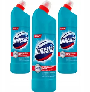 Domestos Płyn Wc Toalet Atlantic XXL 3x1250ml - Środki do WC - miniaturka - grafika 7