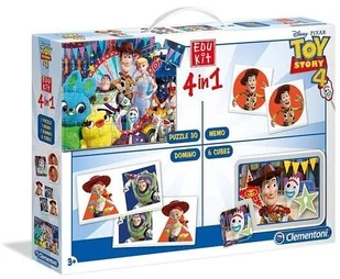 Clementoni 18058 Edukit 4 w 1 - Toy Story 4, wielokolorowe - Zabawki interaktywne dla dzieci - miniaturka - grafika 2