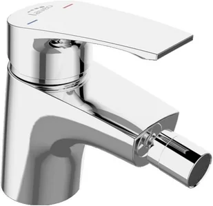 Laveo Deza Jednouchwytowa bateria bidetowa stojąca z korkiem chrom BAD032D - Baterie bidetowe - miniaturka - grafika 3