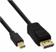 Kable komputerowe i do monitorów - InLine Mini DisplayPort to DisplayPort Cable czarny 1 m, 17131s 17131S - miniaturka - grafika 1