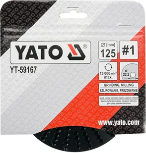 Yato Tarnik skośny do drewna 125mm nr1 YT-59167 YT-59167 - Pilniki - miniaturka - grafika 5