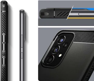 Spigen Etui do Samsung Galaxy A53 5G futerał Rugged Armor Matte Black ACS04159 - Etui i futerały do telefonów - miniaturka - grafika 4
