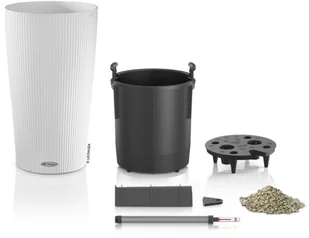 Lechuza Donica CILINDRO Color 23 biały - Donice - miniaturka - grafika 2