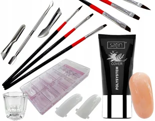 Zestaw XXL Flexygel Akrylo Żel Do Przedłużania 30g - Zestawy do manicure i pedicure - miniaturka - grafika 2