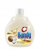 Mydła - CLOVIN Mydło Handy Eco 500ml Zapas Mleko i Kokos - miniaturka - grafika 1