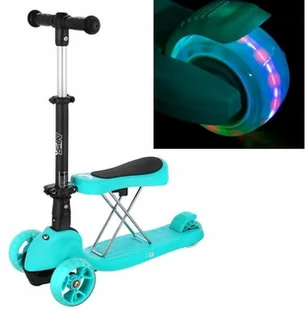 LED Hulajnoga Balansowa Trójkołowa Koła Do 60 Kg - Hulajnogi - miniaturka - grafika 7