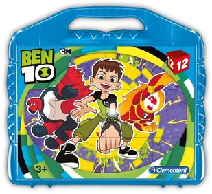 Clementoni Klocki 12 elementów Ben 10 1849396 - Klocki - miniaturka - grafika 2