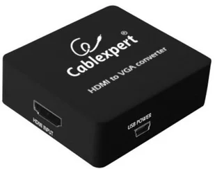 Gembird KONWERTER HDMI -> VGA+AUDIO 3.5MM JACK DSC-HDMI-VGA-001 - Złącza, przejściówki, adaptery - miniaturka - grafika 3