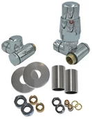 Głowice termostatyczne - Vario Term Zestaw All in One Integra, Kolor: Piaskowy strukturalny, Orientacja zaworu: Prawy, Rodzaj instalacji: Alu Pex - 16x2 mm AIGSO209CFK/P/PEX - miniaturka - grafika 1