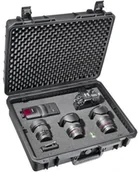 Akcesoria fotograficzne - Mantona Outdoor futerał ochronny, pasuje do lustrzanki DSLR, kamery sportowej GoPro i wielu innych,rozmiar L, wodoszczelny, wstrząsoodporny, pyłoszczelny, czarny 18509 - miniaturka - grafika 1