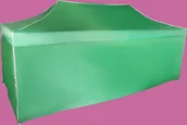 Pawilony ogrodowe - Expodom Namiot ekspresowy 3x6m - aluminiowy, Zielony, 4 ściany boczne - miniaturka - grafika 1