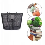 Koszyki rowerowe - NAKŁADANY KOSZ METALOWY NA ROWER KOSZYK ROWEROWY - miniaturka - grafika 1