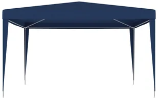 vidaXL Namiot imprezowy, 4 x 4 m, niebieski - Pawilony ogrodowe - miniaturka - grafika 5