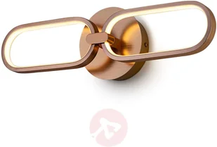 Schuller Kinkiet LED Colette, 2-punktowy, złoty - Lampy ścienne - miniaturka - grafika 3