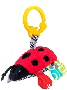 Dumel Dumel Bali Bazoo Zawieszka Biedronka z wibracją - Gryzaki dla dzieci - miniaturka - grafika 4