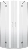 Kabiny prysznicowe - Deante Abelia Kabina półokrągła czteroszybowa 80 cm KTA 052P - miniaturka - grafika 1