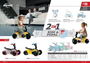 Berg GOKART GO2 SPARX JEŹDZIK NA PEDAŁY ŻÓŁTY 24.50.04.00 - Jeździki dla dzieci - miniaturka - grafika 8