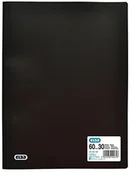 Koszulki na dokumenty - Elba 491063 teczka na prawo jazdy z 30 koszulek A4, czarny 491063 - miniaturka - grafika 1