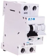 Bezpieczniki elektryczne - Eaton Wyłącznik nadprądowy 1+N C 10A 15kA AC FAZ C10/1N 278670 - miniaturka - grafika 1