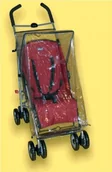 Akcesoria do wózków - Haberkorn Deszcz dach składany do Buggy bez dachu - miniaturka - grafika 1