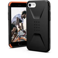 Etui i futerały do telefonów - UAG Civilian obudowa ochronna do iPhone SE1/2/3G iPhone 7/8 czarna IEOUGCSE22BK - miniaturka - grafika 1