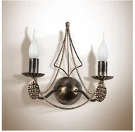 Lampy ścienne - Light4home Kinkiet VANESSA 2xE14/40W/230V ciemny - miniaturka - grafika 1