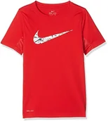 Gadżety dla kibiców - Nike B NK Dry Top SS GFX Legacy, s(128-140) 856166-657 - miniaturka - grafika 1