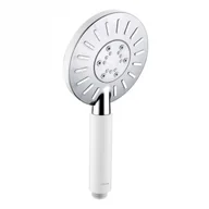 Zestawy prysznicowe - Tiger Splash Akcent Rainfall Zestaw prysznicowy natynkowy z deszczownicą biały/chrom 1715040146 - miniaturka - grafika 1