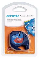 Papier do drukarek - Dymo Taśma zamiennik 59424, S0721580 / 91203, S0721630, 12mm x 4m, czarny druk / czerwony podkład - miniaturka - grafika 1