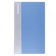 Artykuły biurowe - Donau Wizytownik , PP, na 120 wizytówek, jasnoniebieski 1342120PL-17 - miniaturka - grafika 1