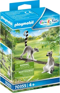Playmobil Family Fun Lemury Katta 70355 GXP-753092 - Klocki - miniaturka - grafika 2